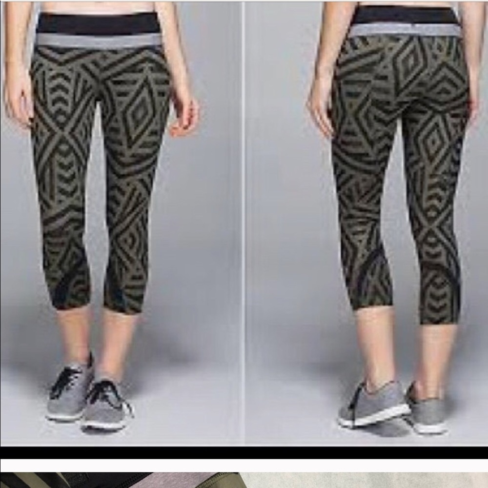 Lululemon cropped leggings size 4!!!